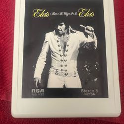 Rare Elvis Presley That’s The Way It’s  8 Track