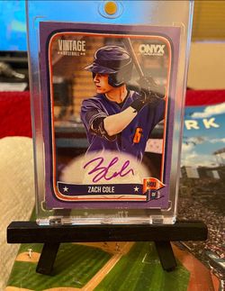 🔥 Zach Cole Rookie Auto /10 🔥
