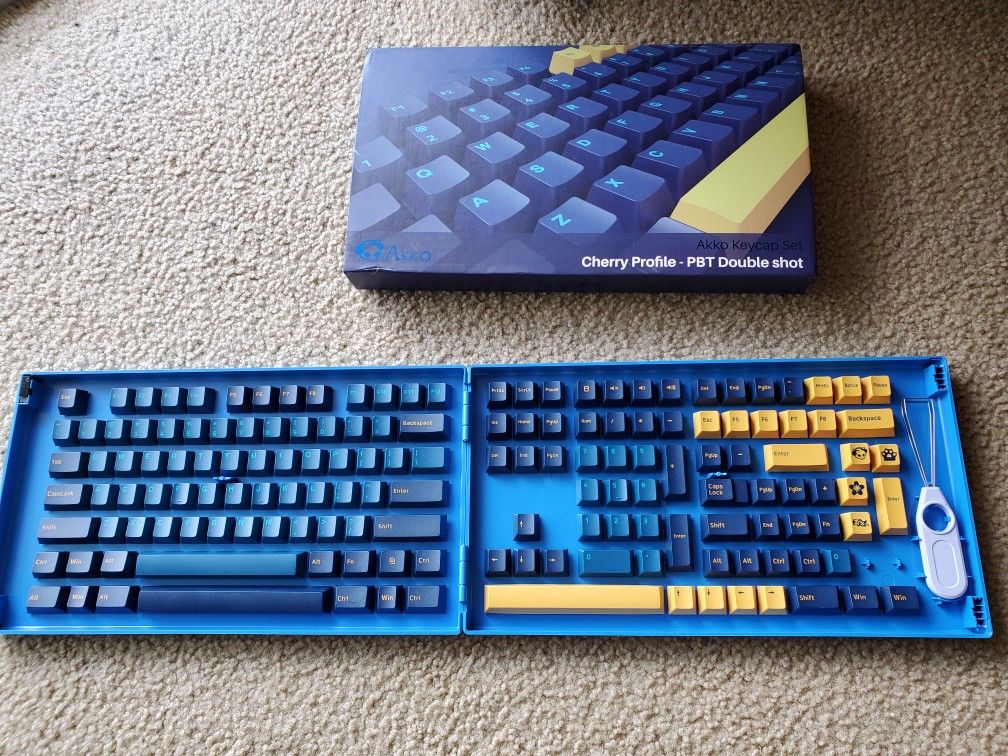 AKKO Macaw PBT keycaps for mechanical keyboards