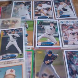 Baseball Cards, Joey Votto Rc, Yankee,Red Sox Cards