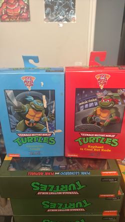Leonardo and Rafael neca combo
