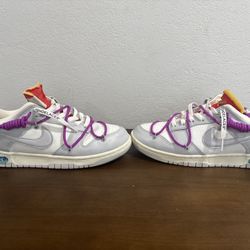 Nike Off-White Dunk Low Lot 45 of 50 