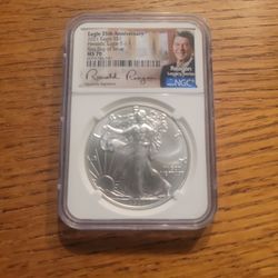 2021 Type 1 MS70 Silver Eagle