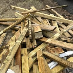 Free Pressure Treated Wood 