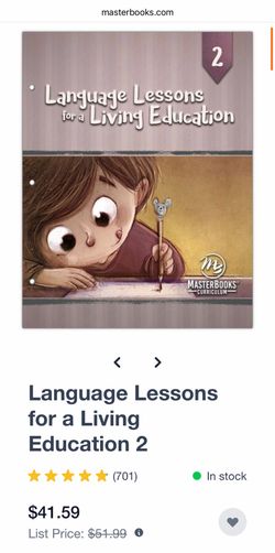 Homeschool  MasterBooks Level2