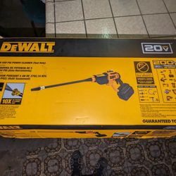 20 Volt Dewalt Pressure Washer
