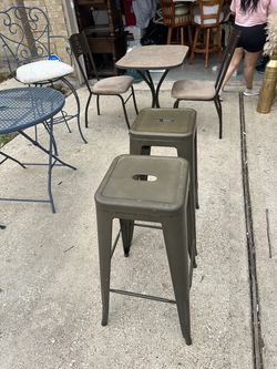 2 small stools