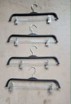 Black Clip Hangers 100 for $50