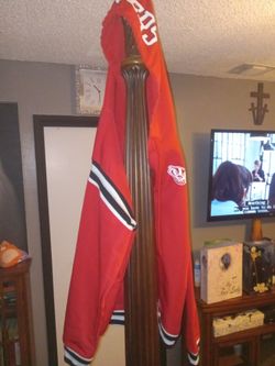 Victoria Secret Red Badger Jacket Zip Up