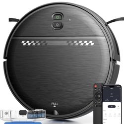 Robot Vacuum and Mop for Pet Hair, 2-in-1 Robot Vacuum Cleaner
