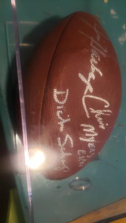 Autographed Sports Memorialbia From Superbowl 4