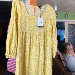 Small Yellow Dress $15