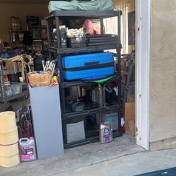 Black Shelving - Plastic 