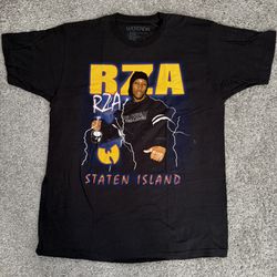 🔴Wu-Tang Shirt Size Large RZA WuTang Clan Abbot Bobby Digital