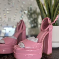 NEW Barbie Heels 7.5 US Pink Pumps 
