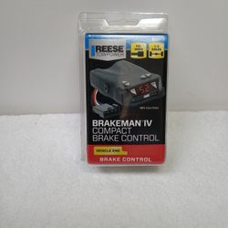 REESE Towpower  Brakeman IV Time-Delay Brake Controller for Trailers with 1-4 Axles, Compatible with Ford, GM, Chevy, Dodge, RAM, Toyota, Jeep.