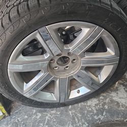 22" Escalade Wheels  With New Tires