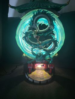 Studio Ghibli figure! (21in Spirited Away Haku and Chihiro light up statue)