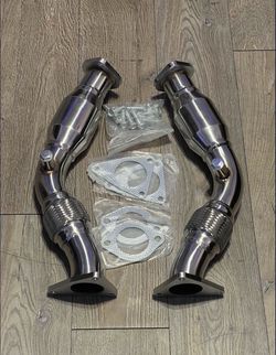 370z Resonated Test Pipes G37 350z G35 VQ35HR VQ37VHR Q50