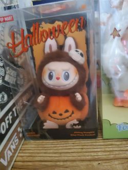 Pendant Labubu Sealed Halloween Pumpkin Popmart