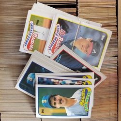 Baseball Card Collection From 1980s