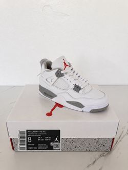 Air Jordan 4 Retro White Cement - Men’s Size 8 - New in Box