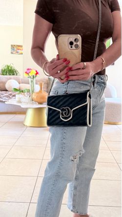 Authentic Gucci GG Marmont Wallet on Chain / Crossbody Bag 💙