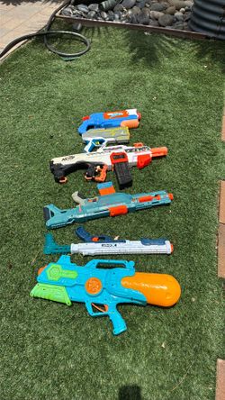 Water/Nerf guns