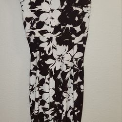 Calvin Klein Floral Print Dress