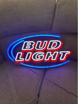 Bud Light neon sign