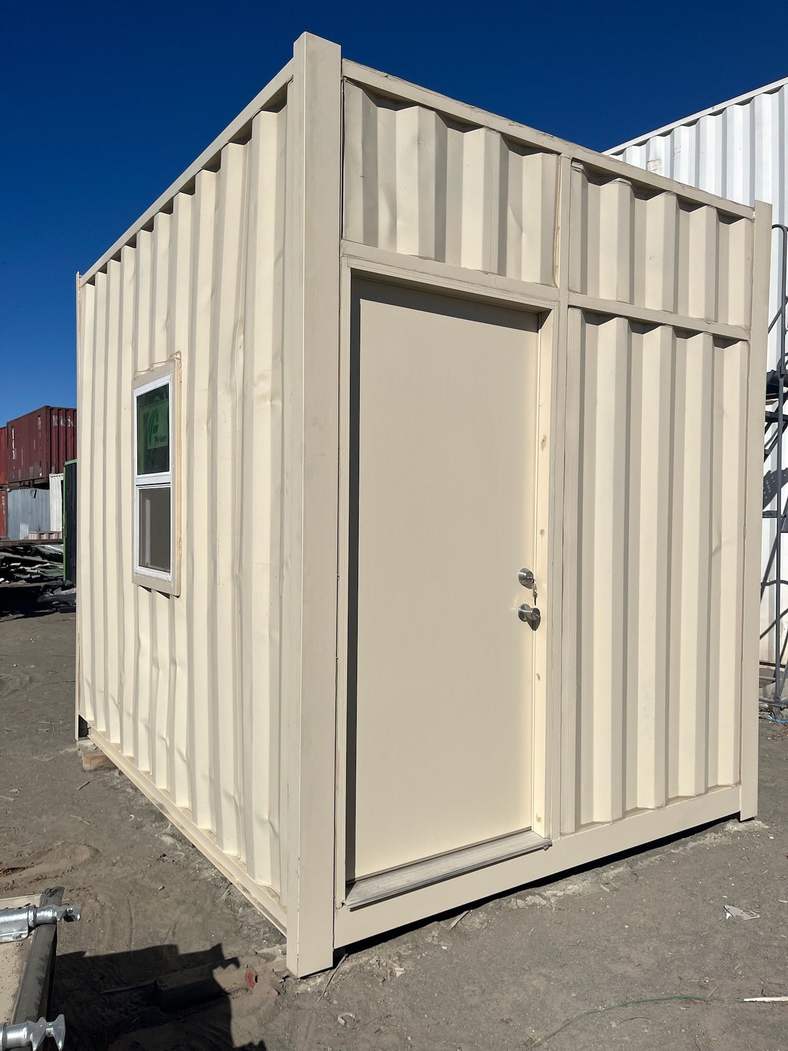 10’ Shipping Container Ready For Delivery