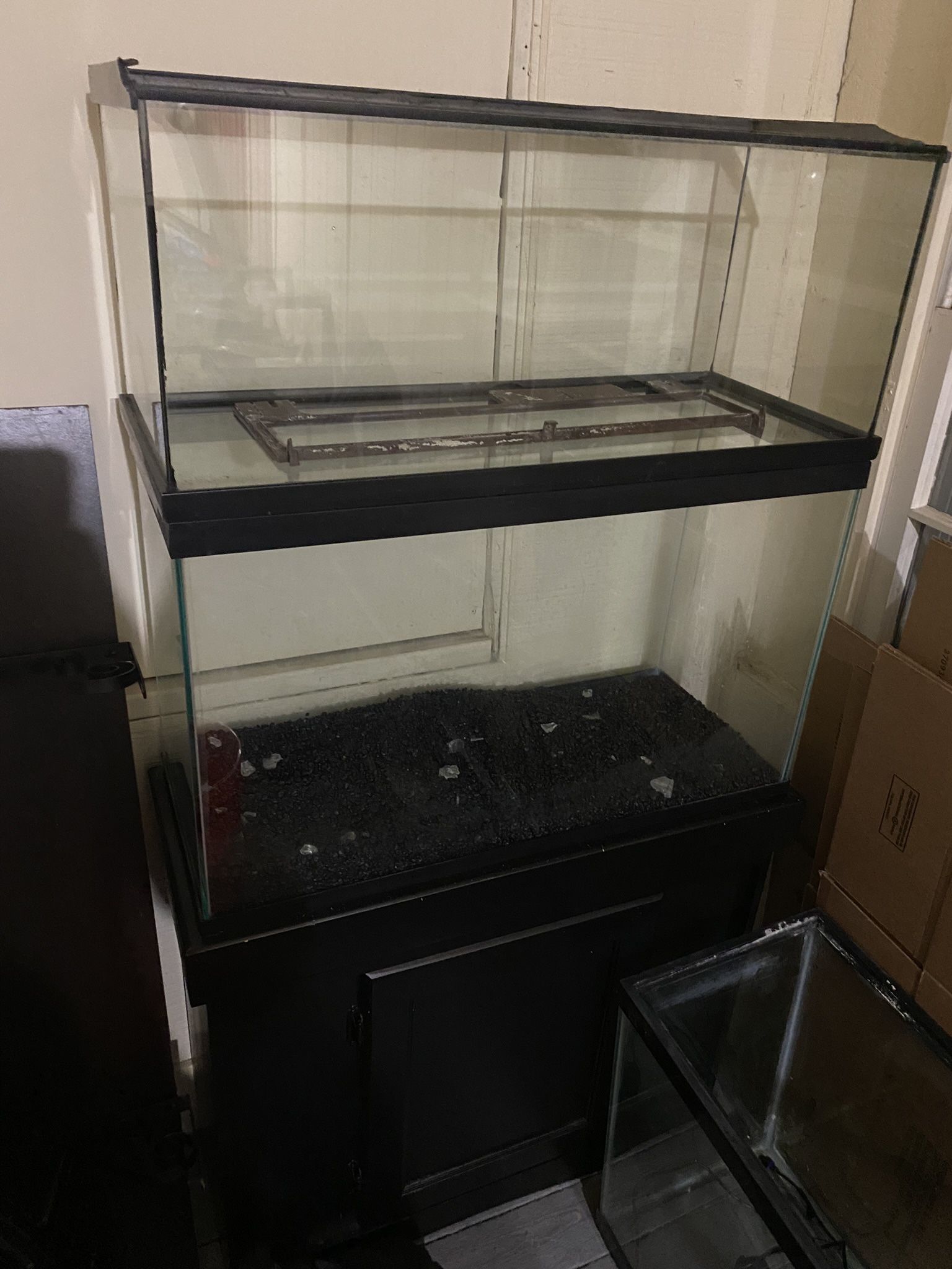 30 Gal fish Tank With Stand,everything To Start