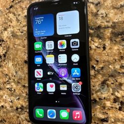 Apple iPhone XR 64gb Black For AT&T And Cricket 