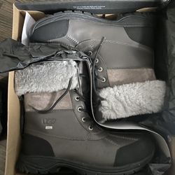 UGG Men's Butte Winter Boots Waterproof Metal Grey [5521-MTL] *NEW* Size 11.5