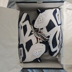 Jordan 6 Retro White/Navy Blue