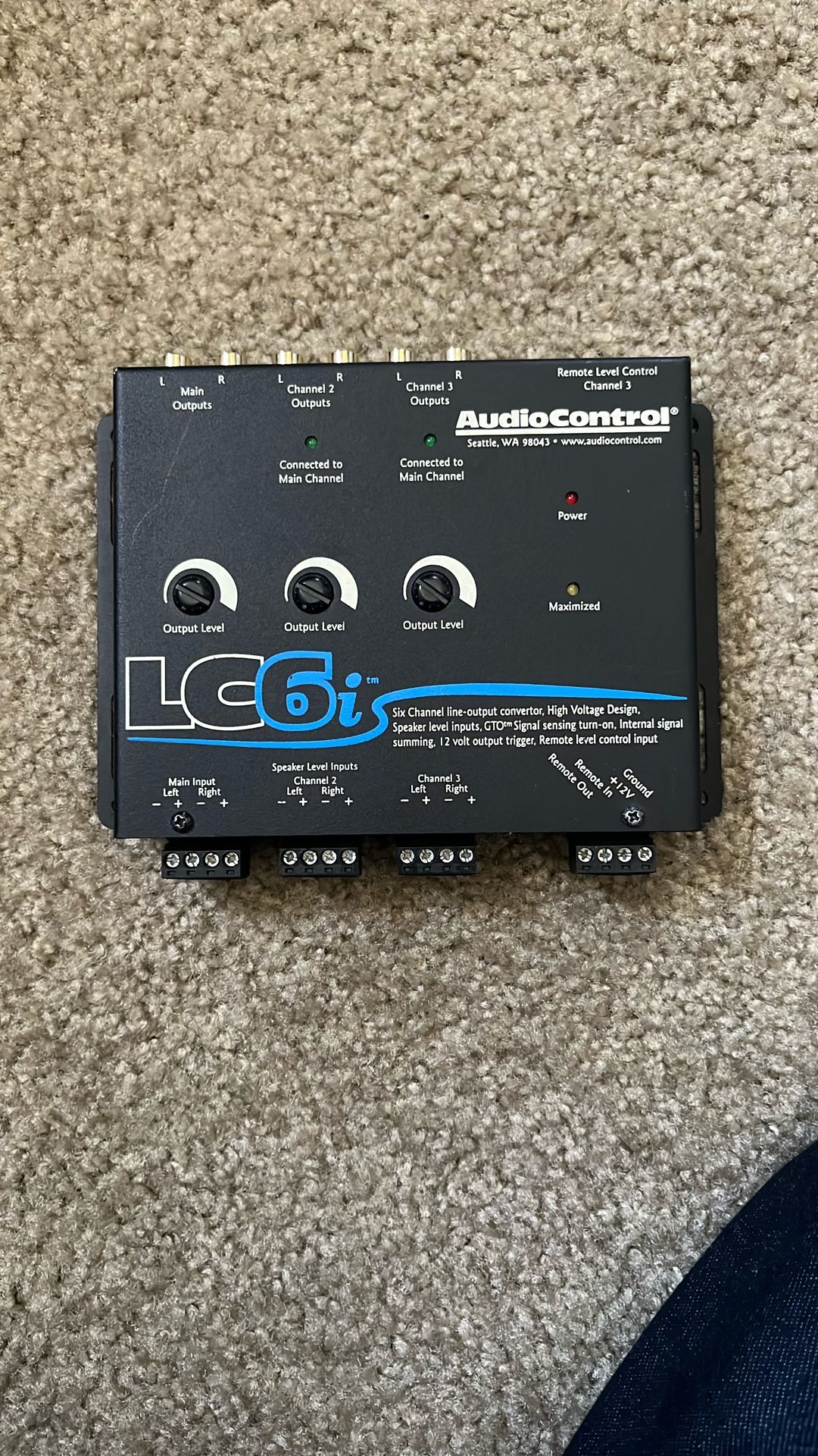 Audio Control LC6I