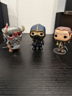 Elder Scrolls Online Funko Pops (No Box)