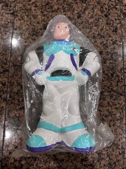 Ceramic Buzz Lightyear Bank. 11 inches Tall - Toy Story