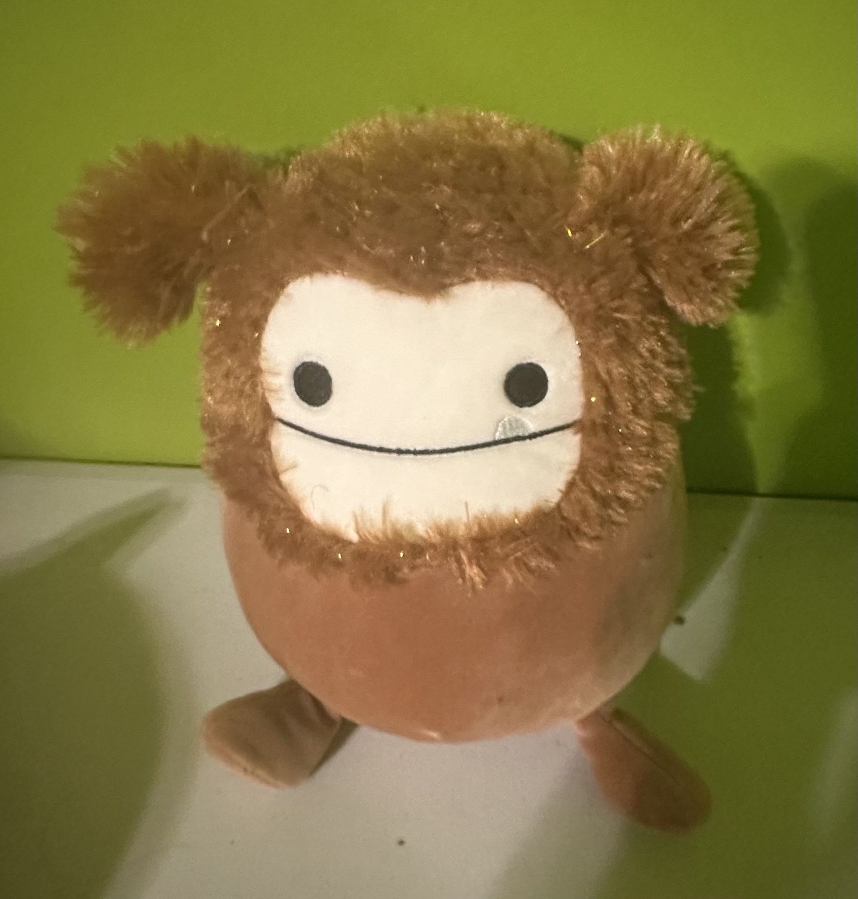 Squishmallow Benny the Bigfoot brown stuffed animal