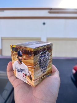 2026 Clayton Kershaw LA Dodgers SGA 2025 World Series Championship Ring NIB