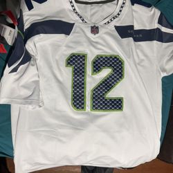 Seahawks Jersey - 12th man/Fan Away Jersey. 
