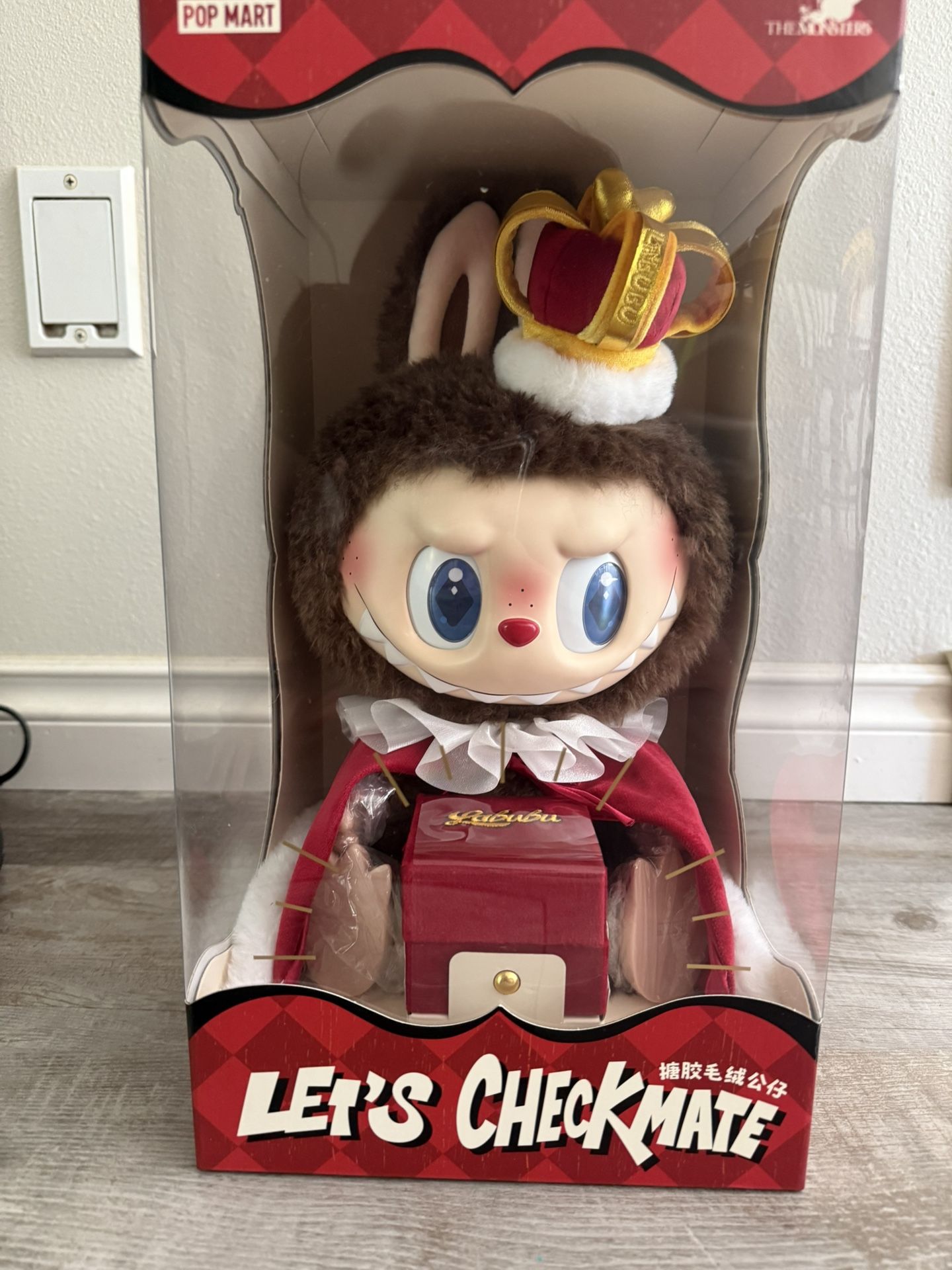 THE MONSTERS Let's Checkmate Series- Vinyl Plush Doll
