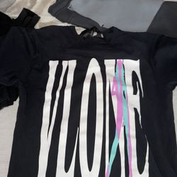 Cotton Candy/ Black vlone tee shirt size small men’s 
