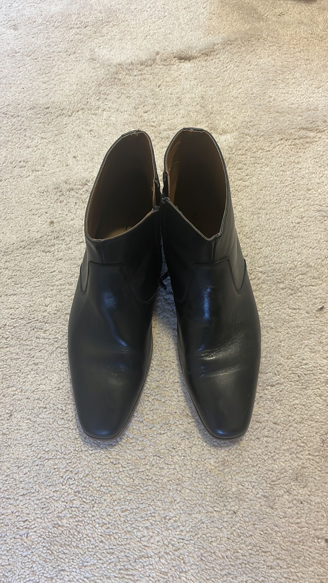 Aldo Black Leather Boots