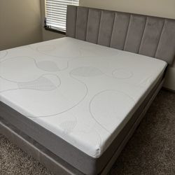 Slumber Solution 12” King Size Gel Memory Foam mattress 