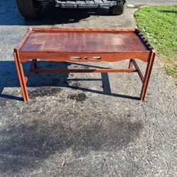 Wooden Butler's Tray Coffee Table