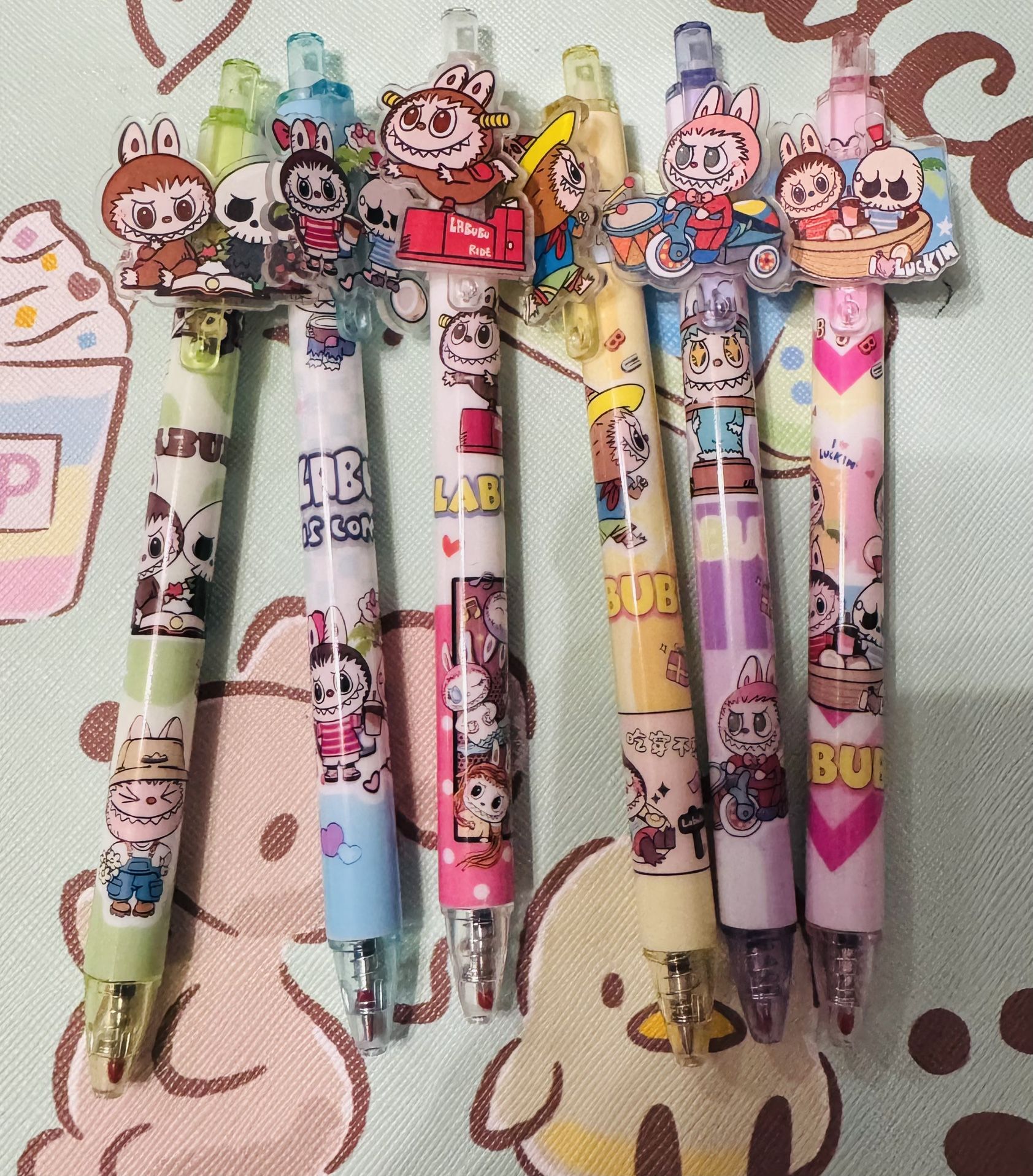 Labubu Pen Set