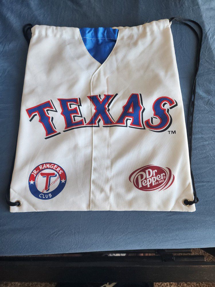 Texas Rangers Draw String Backpack
