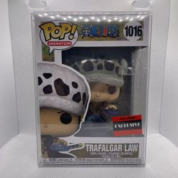 Funko Pop! One Piece Trafalgar Law AAA Anime Exclusive #1016 with Protector