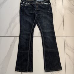 Dark wash y2k bootcut jeans